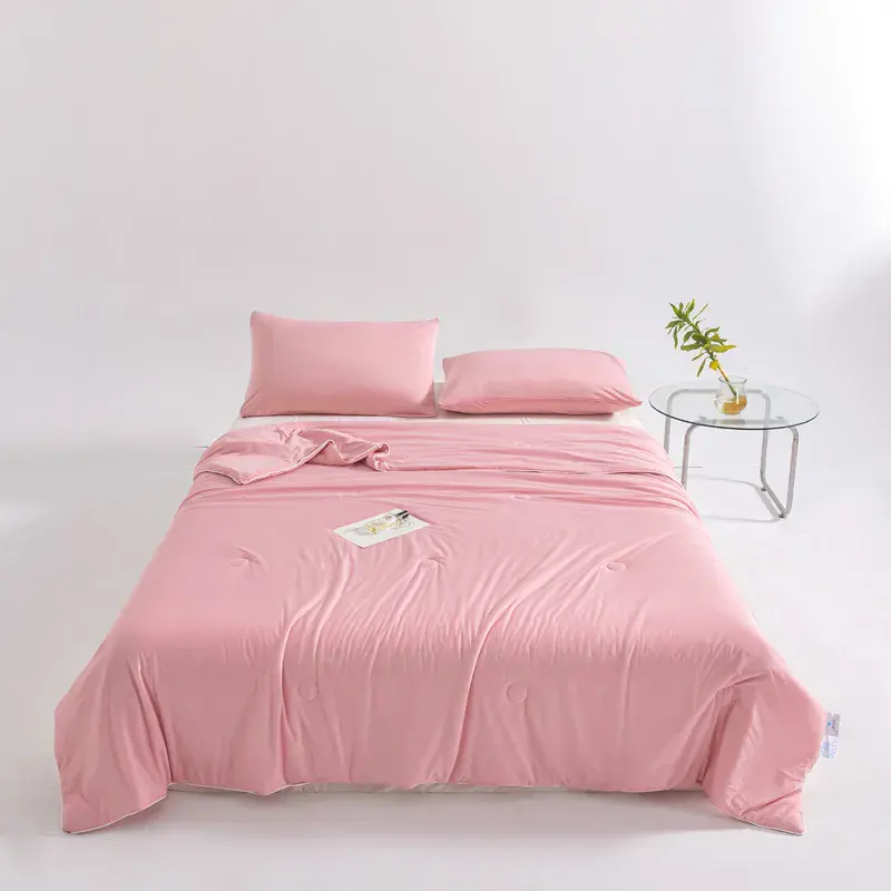 Solid-Color Cooling Quilt Collection